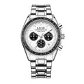Herrenuhr LIGE Luxus Fashion Quarz – Edelstahl Leuchtend Wasserdicht Trendig