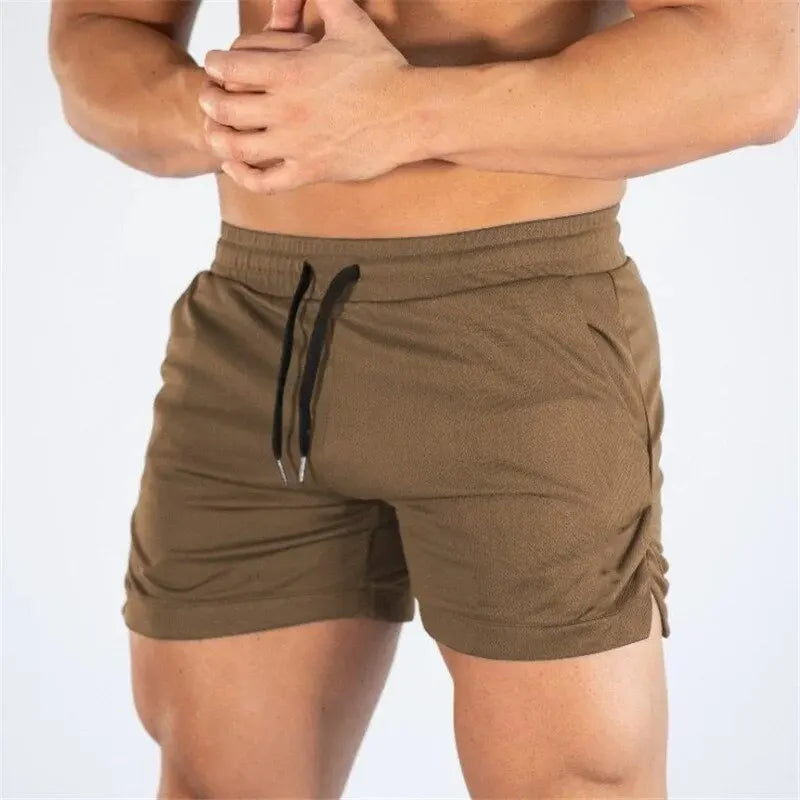 Kurze Sporthose für Herren Fitness Gym Laufen Jogging Wandern Sommer Leicht Atmungsaktiv Schnell Trocknend – Shorts Sportswear Performance | Herrenmode Sport Premium