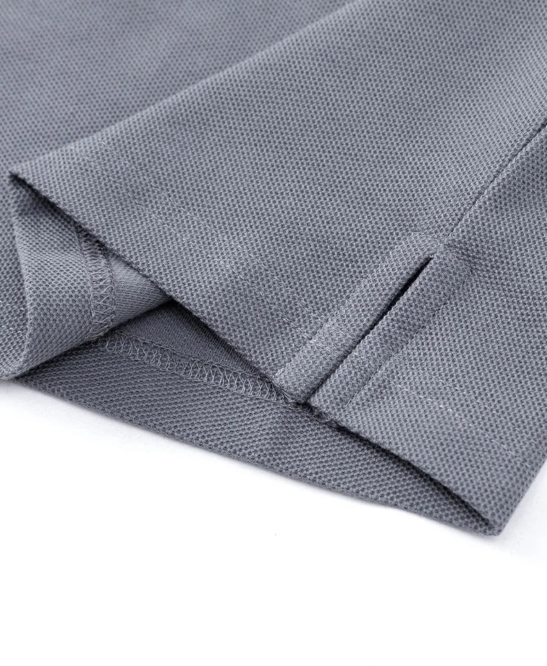 Polo Golf Coton 100% Brodé Homme – Qualité Premium Designer Personnalisé Été