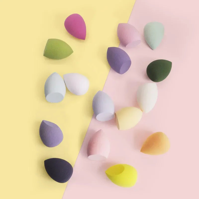 Lot 4 Éponges Maquillage Blender Puff – Fond de Teint, Poudre & Correcteur | Application Douce & Uniforme | Accessoire Beauté