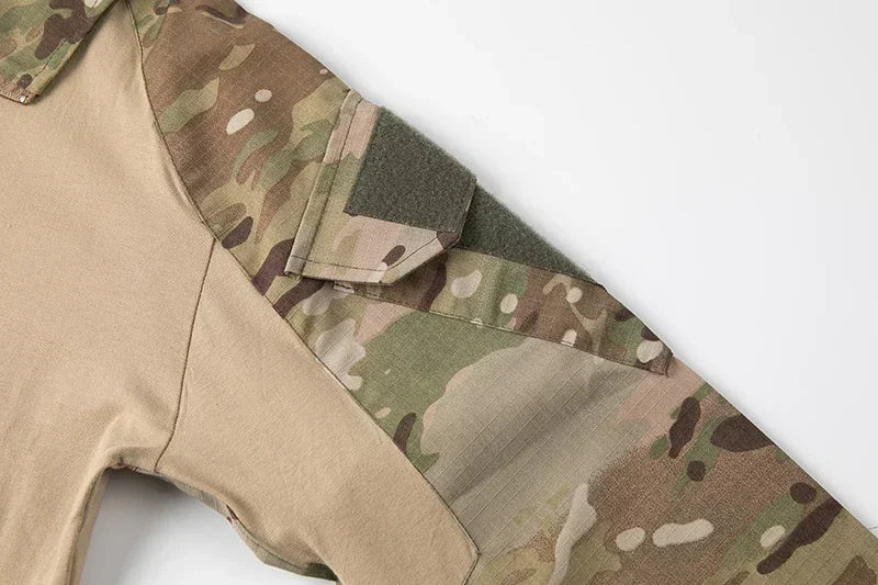 T-Shirt Tactique Homme Airsoft Combat Armée Paintball Chasse Respirant Outdoor Militaire | T-Shirt Tactique Outdoor Premium