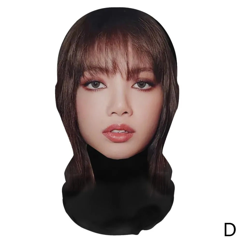 Masque Visage Complet Imprimé 3D - Cosplay, Halloween & Soirées Thématiques