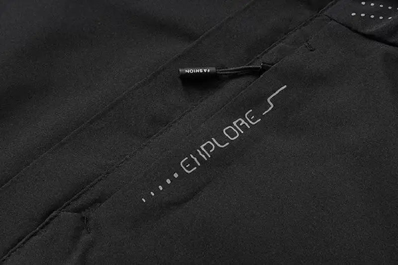 Veste Imperméable Homme Légère Capuche Outdoor Randonnée Coupe-Vent Anti-Pluie Escalade Trekking – Imperméable Sport Nature | Mode Homme Outdoor Premium