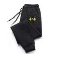 Jogging Homme Imprimé Haltère Fleece Chaud Automne Hiver Pantalon Casual Cordon Ajustable Streetwear Fitness Sport Tendance – Sweatpant Premium Gym | Mode Homme Sport Premium