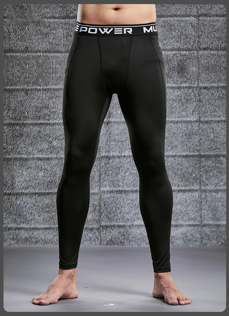 Herren Kompressionsleggings Gym Fitness Laufen Yoga Jogging Skinny Dry Fit Eng Anliegende Sporthose Bequem Leistungsstark Zeitlos – Premium Kompressionsleggings Gym Fitness Laufen Yoga Dry Fit | Herren Sport Kompressionsmode Premium