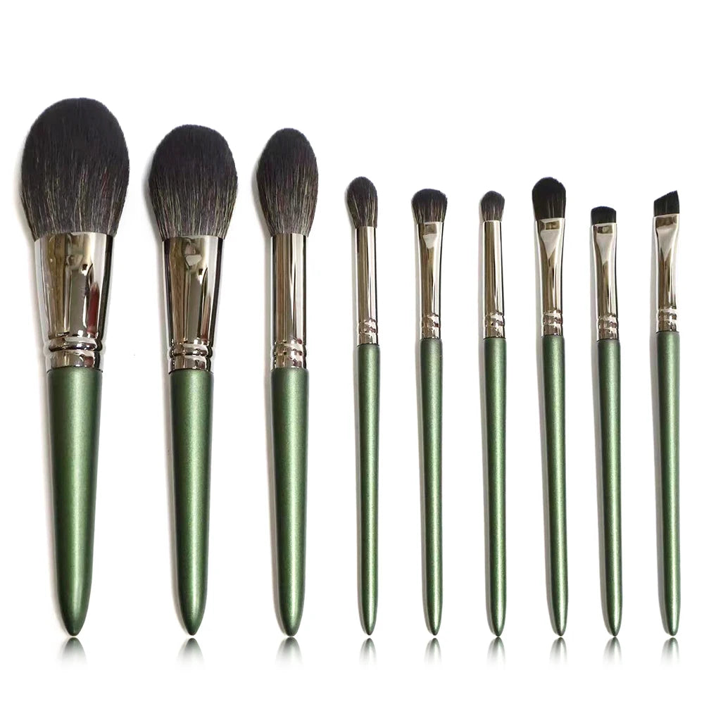 Set de Pinceaux Maquillage Ultra-Doux – Fard à Paupières, Fond de Teint, Poudre & Blush | Femme