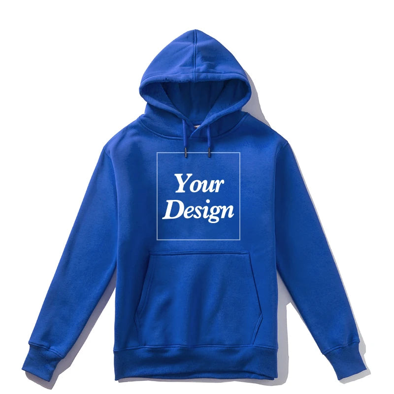 Sweat à Capuche Unisexe Coton Premium 350gsm Personnalisable Photo Texte Logo Polaire Épaisse Chaud Automne Hiver – Hoodie Qualité Supérieure | Mode Tendance