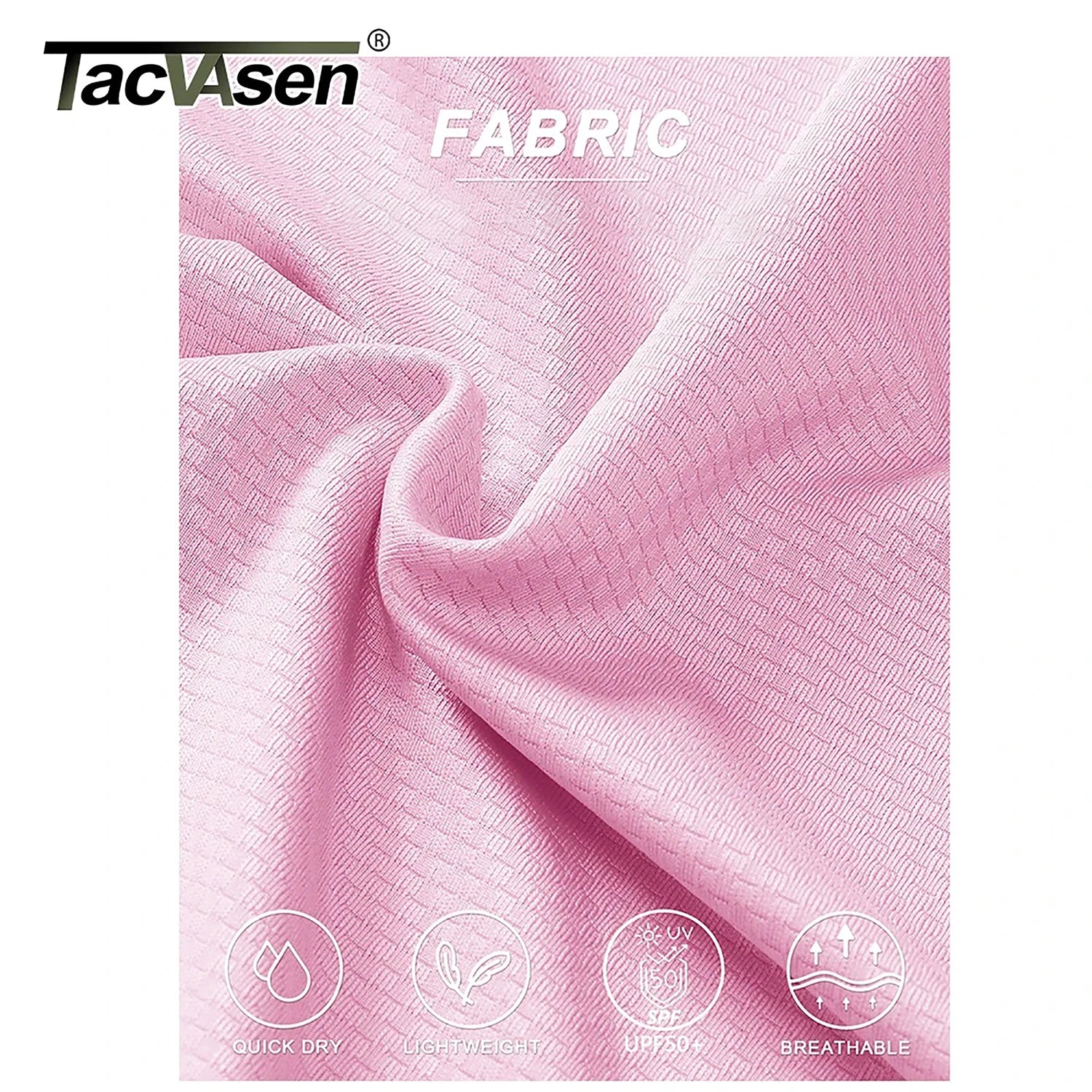 T-Shirt Anti-UV UPF 50+ À Capuche Manches Longues Femme - Pêche, Randonnée & Sport Outdoor | TACVASEN