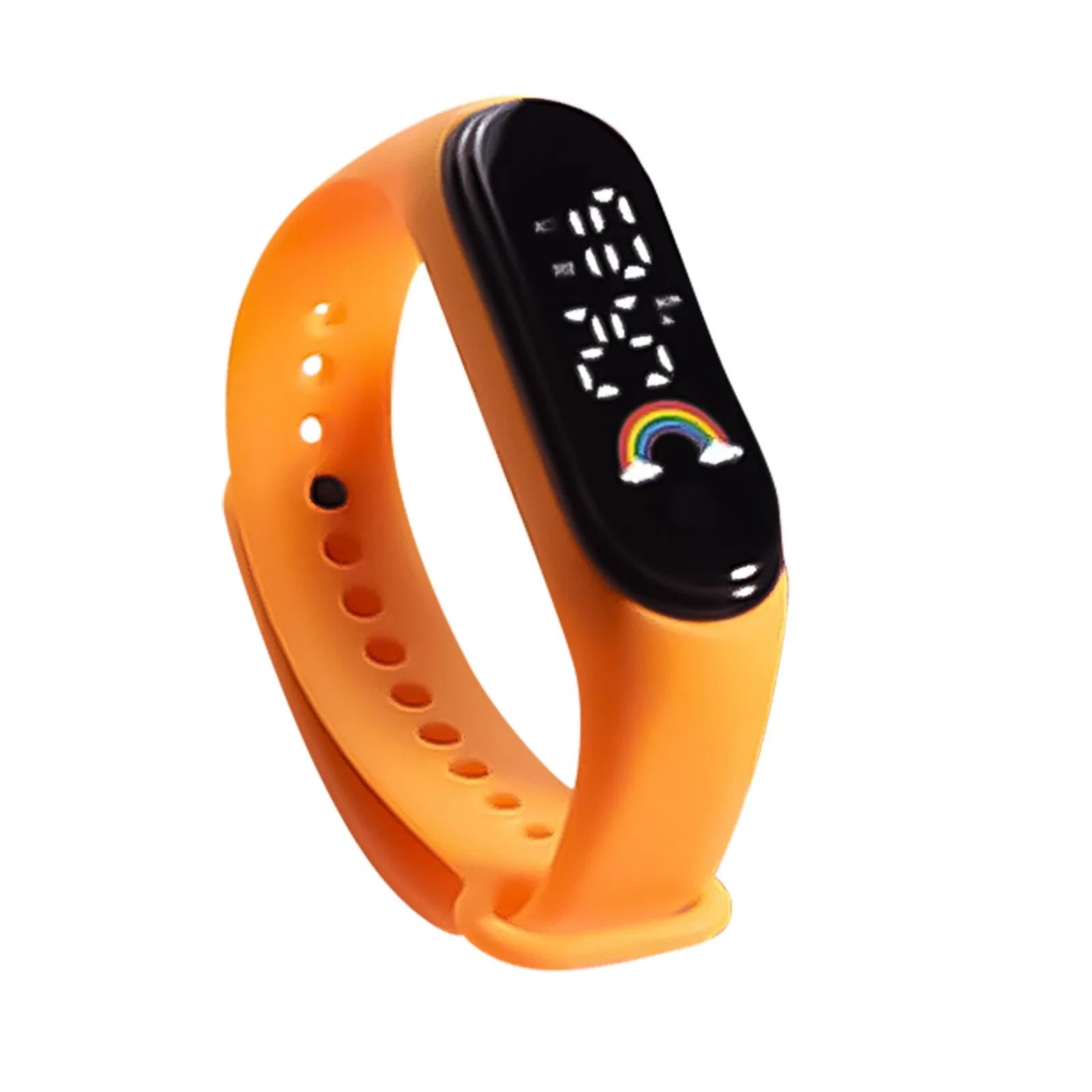 Montre Enfant Fille Garçon LED Tactile Sport – Bracelet Électronique Étanche Tendance 2025