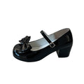 Mary Jane Plus Size Bow Talon Carré Anti-Slip – Bout Rond Ouvert Slip Strap Résistant