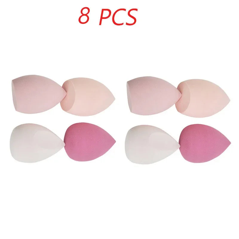 Lot 4 Éponges Maquillage Blender Puff – Fond de Teint, Poudre & Correcteur | Application Douce & Uniforme | Accessoire Beauté
