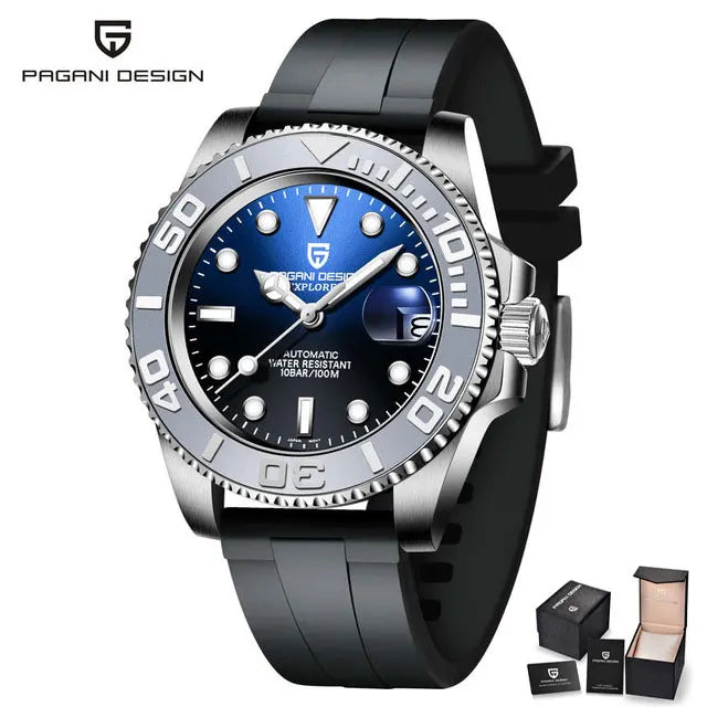 Mechanische Luxusuhr für Herren Pagani Design 40mm – Saphirglas Wasserdicht Automatik