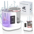 Machine Nettoyante Pinceaux Maquillage 3-en-1 Électrique USB – Séchoir & Support Portable | Nettoyeur Automatique Cosmétique