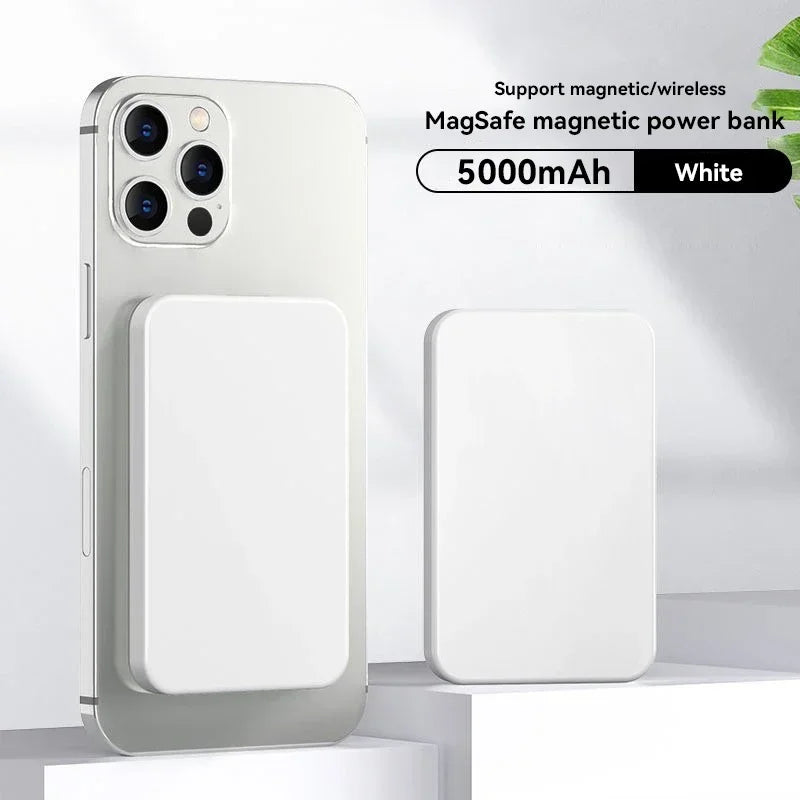 OnePlus Power Bank Magnétique 50000mAh 22.5W – Charge Rapide Sans Fil USB-C Portable