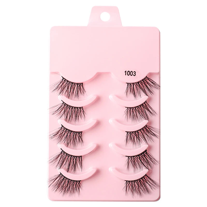 Faux Cils Mink 3D YSDO – Lot 3/5/10 Paires | Maquillage Dramatique Naturel