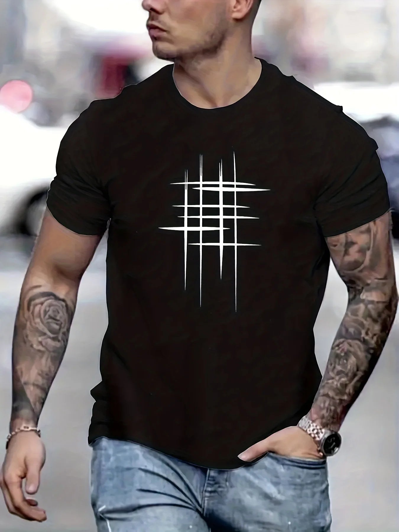 T-Shirt Unisexe Gothic Skull Oversize Loose Été – Streetwear Dark Anime Y2K Manches Courtes Tendance | Mode Homme & Femme