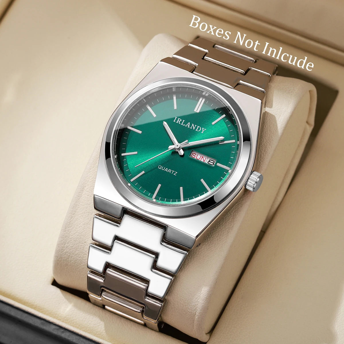 Montre Homme Luxe Business Quartz Calendrier – Élégante Fashion Casual