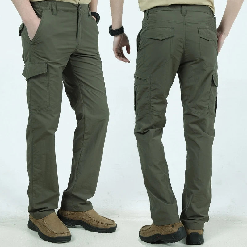 Taktische Cargo-Herrenhose Wasserdicht Schnelltrocknend Militär Outdoor Sommer | Premium Taktische Cargo-Hose
