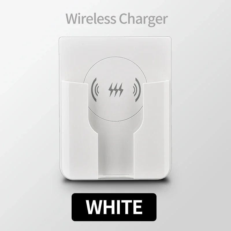 Chargeur Sans Fil Mural Encastré 15W Universel – Qi Charge Rapide AC 110-220V