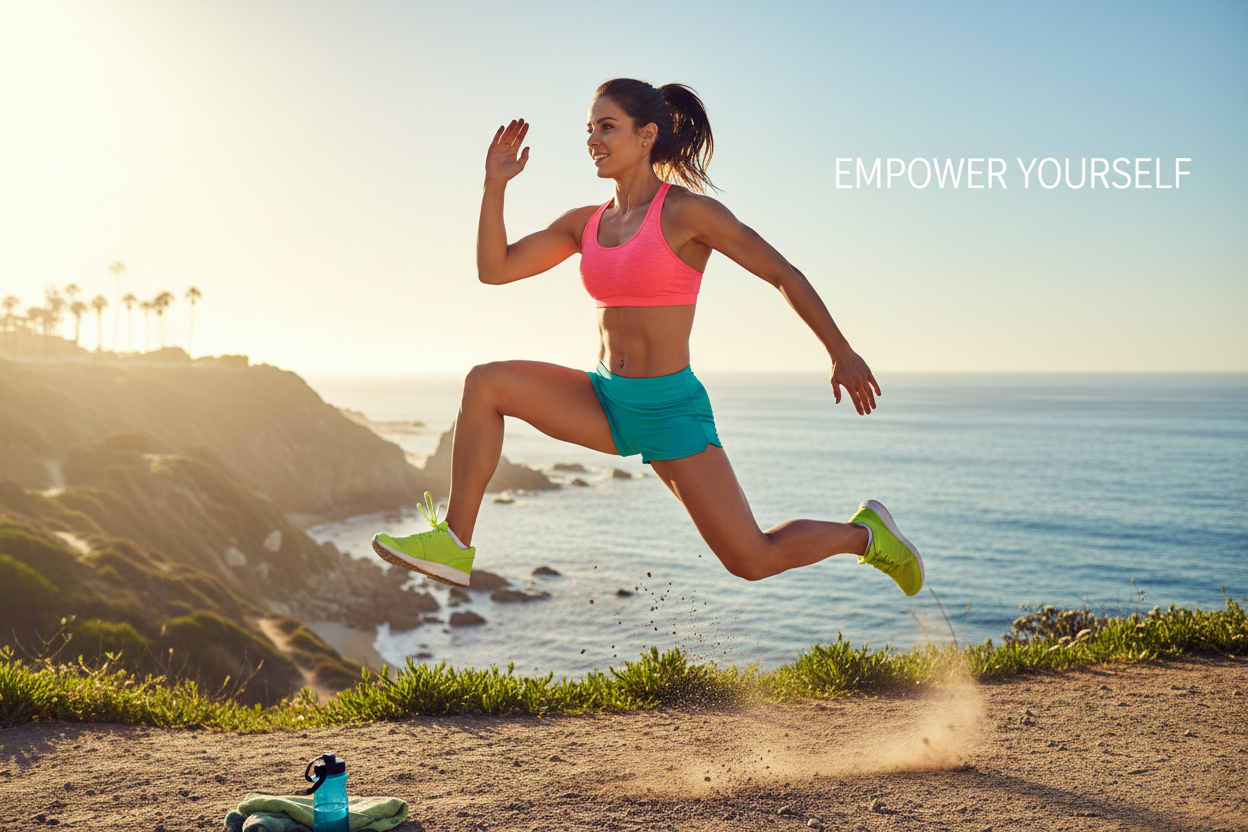 Femme sport fitness